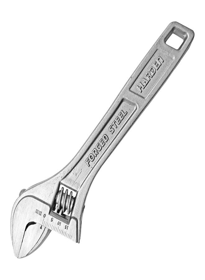 Harden 6" Adjustable C Shaped Spanner Wrench, Carbon Steel, Laser Scale - 540406 - Image 1